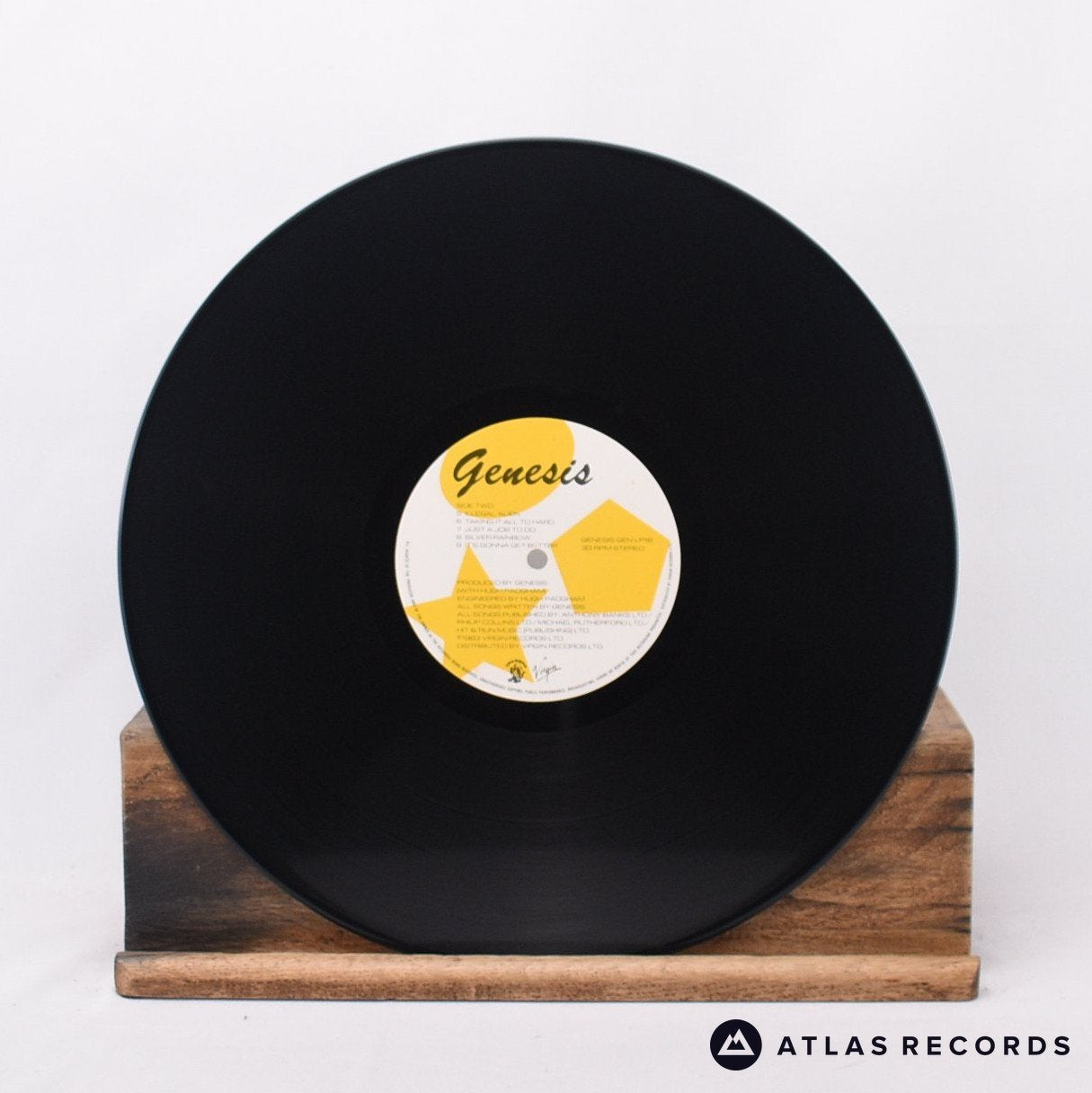 Genesis Inner Record Label Genesis Genesis LP Vinyl Record EX/EX – Atlas Records