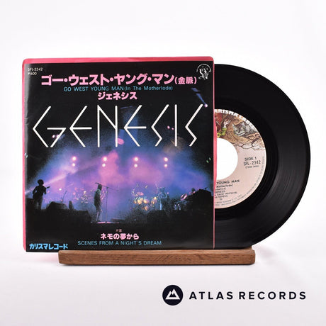 Genesis Go West Young Man 7" Vinyl Record - In Sleeve