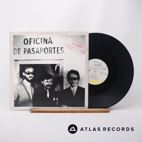 Genesis Illegal Alien 12" Vinyl Record - Front Cover & Record