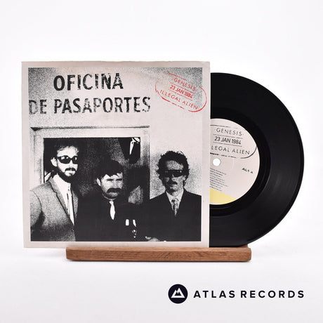 Genesis Illegal Alien 7" Vinyl Record - Front Cover & Record