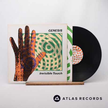Genesis Invisible Touch LP Vinyl Record - Front Cover & Record