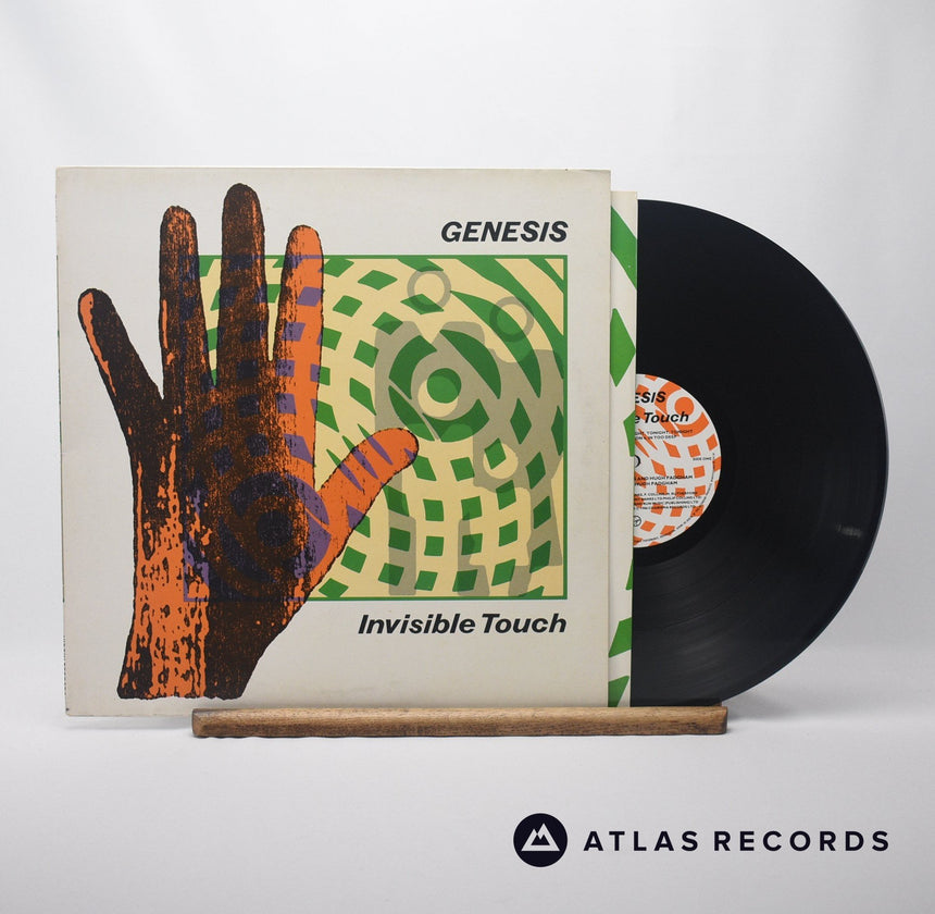 Genesis Invisible Touch LP Vinyl Record - Front Cover & Record