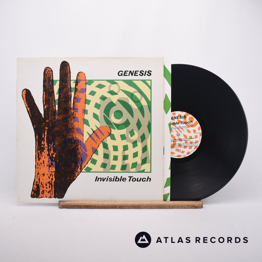 Genesis Invisible Touch LP Vinyl Record - Front Cover & Record