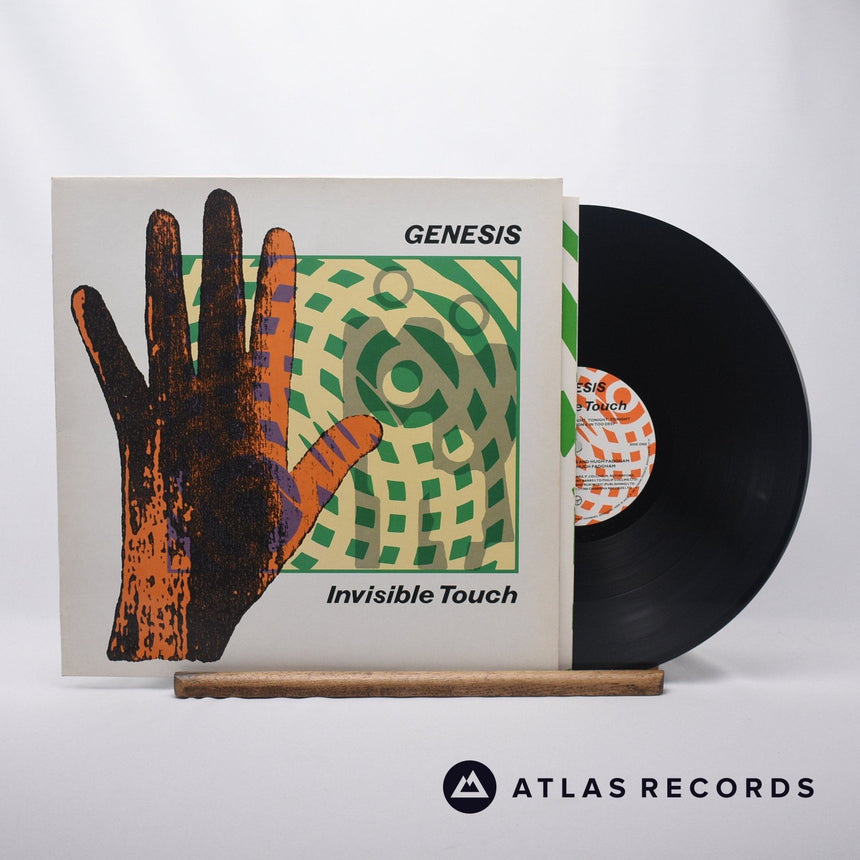 Genesis Invisible Touch LP Vinyl Record - Front Cover & Record