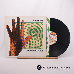 Genesis Invisible Touch LP Vinyl Record - Front Cover & Record