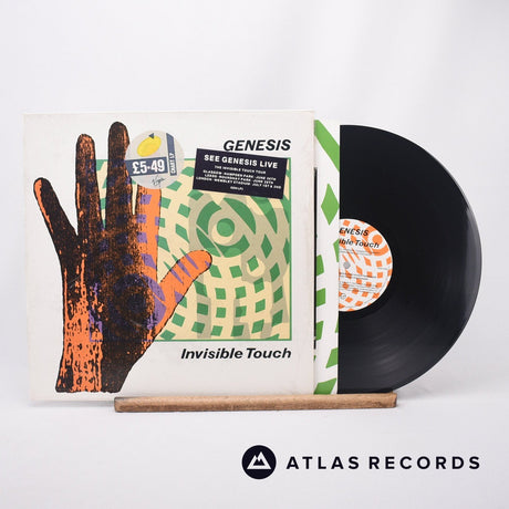 Genesis Invisible Touch LP Vinyl Record - Front Cover & Record