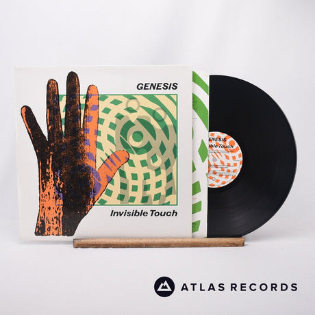 Genesis Invisible Touch LP Vinyl Record - Front Cover & Record