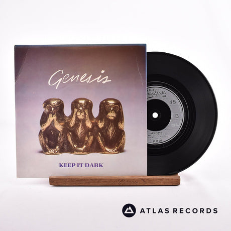Genesis Keep It Dark 7" Vinyl Record - Front Cover & Record