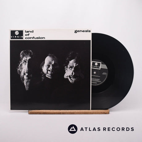 Genesis Land Of Confusion 12" Vinyl Record - Front Cover & Record