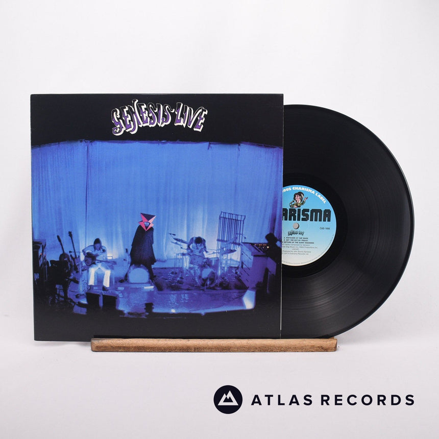 Genesis Live LP Vinyl Record - Front Cover & Record