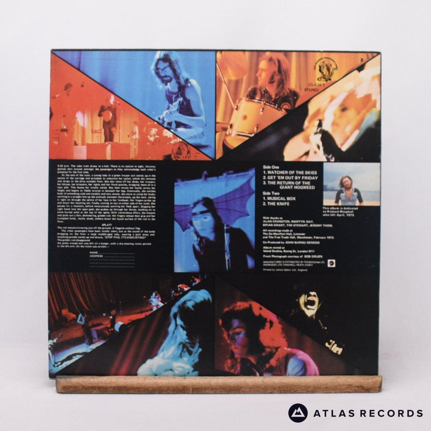 Genesis - Live - Reissue LP Vinyl Record - EX/EX