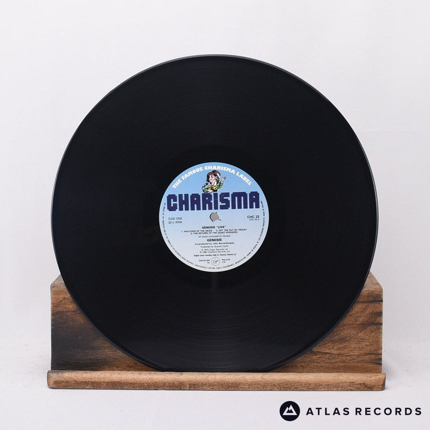 Genesis - Live - Reissue LP Vinyl Record - VG+/VG+