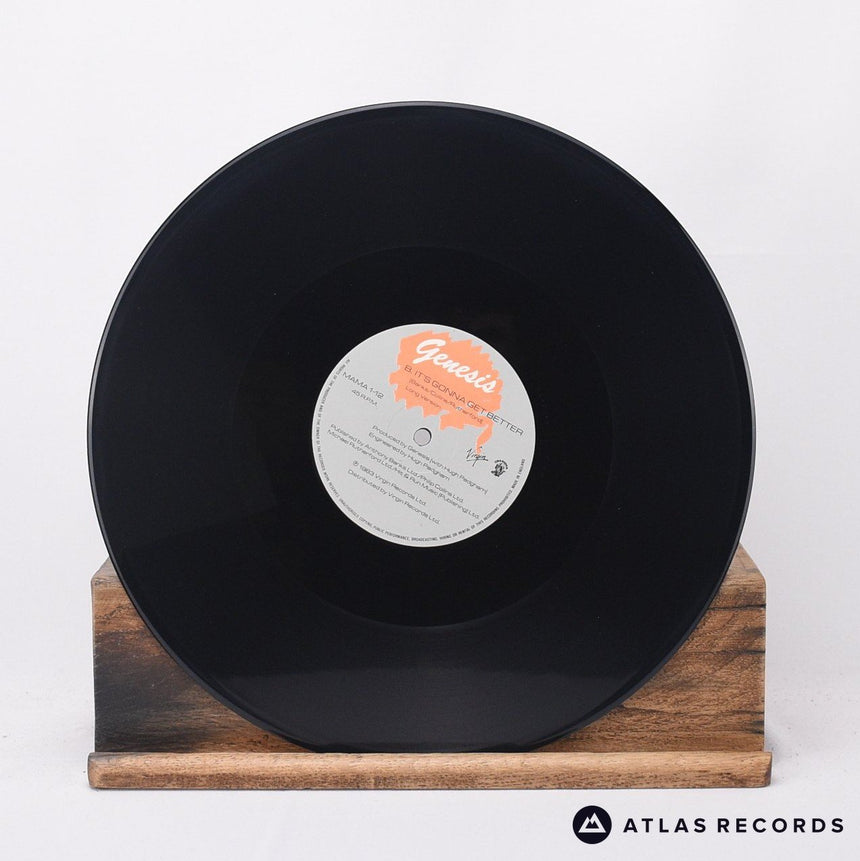 Genesis - Mama - Die-Cut Sleeve Townhouse 12" Vinyl Record - VG+/EX