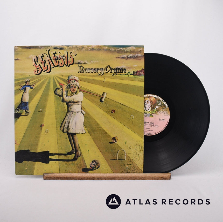 Genesis Nursery Cryme LP Vinyl Record - Front Cover & Record