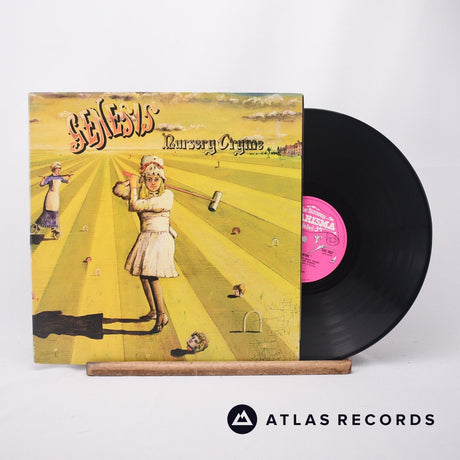 Genesis Nursery Cryme LP Vinyl Record - Front Cover & Record