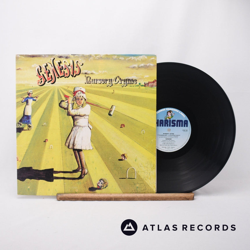 Genesis Nursery Cryme LP Vinyl Record - Front Cover & Record