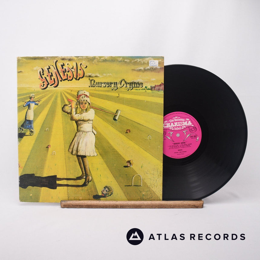 Genesis Nursery Cryme LP Vinyl Record - Front Cover & Record
