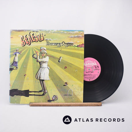 Genesis Nursery Cryme LP Vinyl Record - Front Cover & Record
