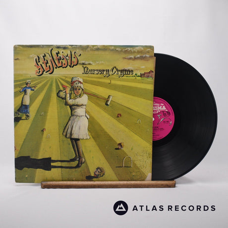 Genesis Nursery Cryme LP Vinyl Record - Front Cover & Record