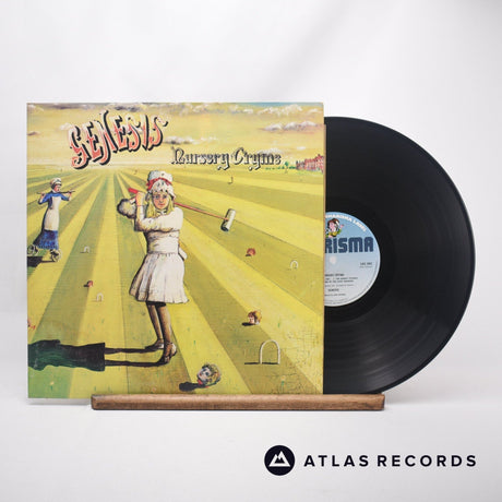 Genesis Nursery Cryme LP Vinyl Record - Front Cover & Record