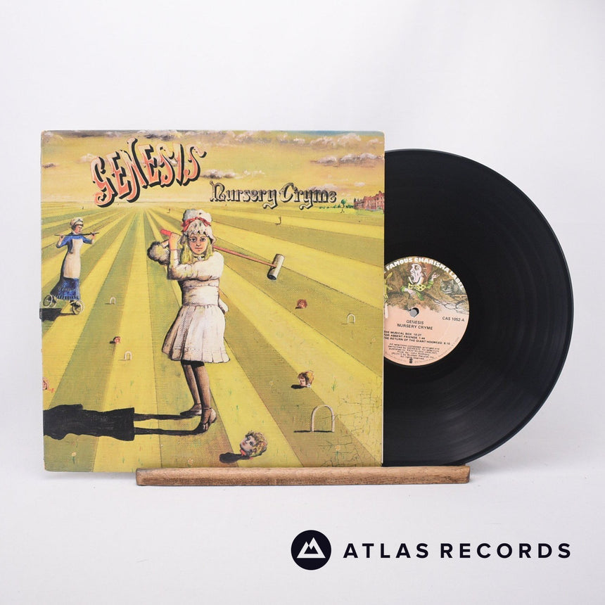 Genesis Nursery Cryme LP Vinyl Record - Front Cover & Record