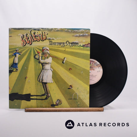 Genesis Nursery Cryme LP Vinyl Record - Front Cover & Record