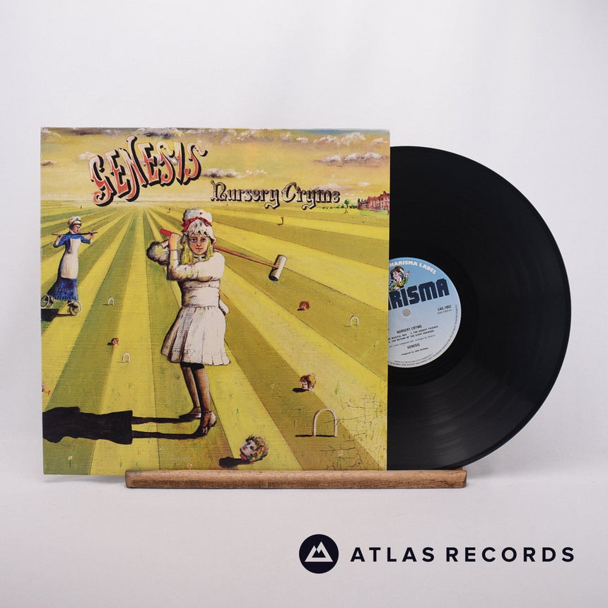 Genesis Nursery Cryme LP Vinyl Record - Front Cover & Record