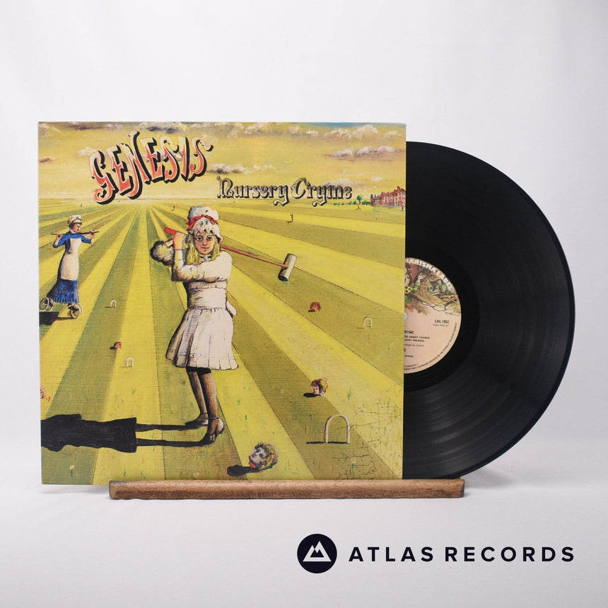 Genesis Nursery Cryme LP Vinyl Record - Front Cover & Record