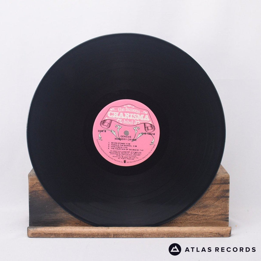 Genesis - Nursery Cryme - Textured Sleeve Us LP Vinyl Record - EX/VG+