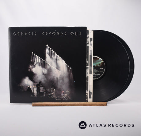 Genesis Seconds Out Double LP Vinyl Record - Front Cover & Record