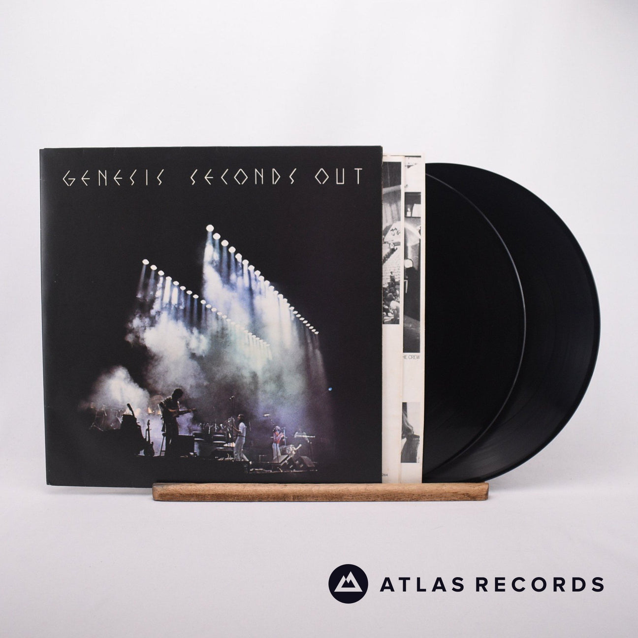 Genesis Seconds Out 2 x LP Vinyl Record - Front Cover & Record