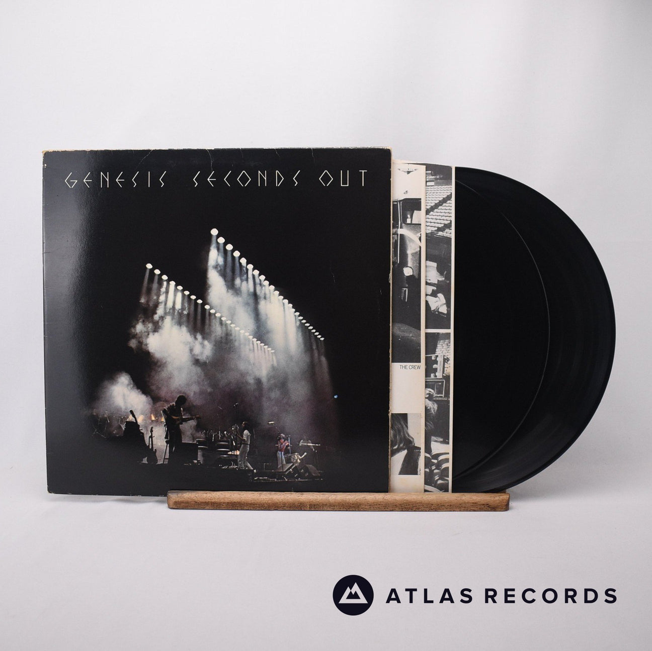 Genesis Seconds Out 2 x LP Vinyl Record - Front Cover & Record