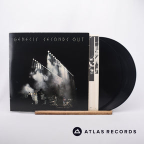 Genesis Seconds Out 2 x LP Vinyl Record - Front Cover & Record
