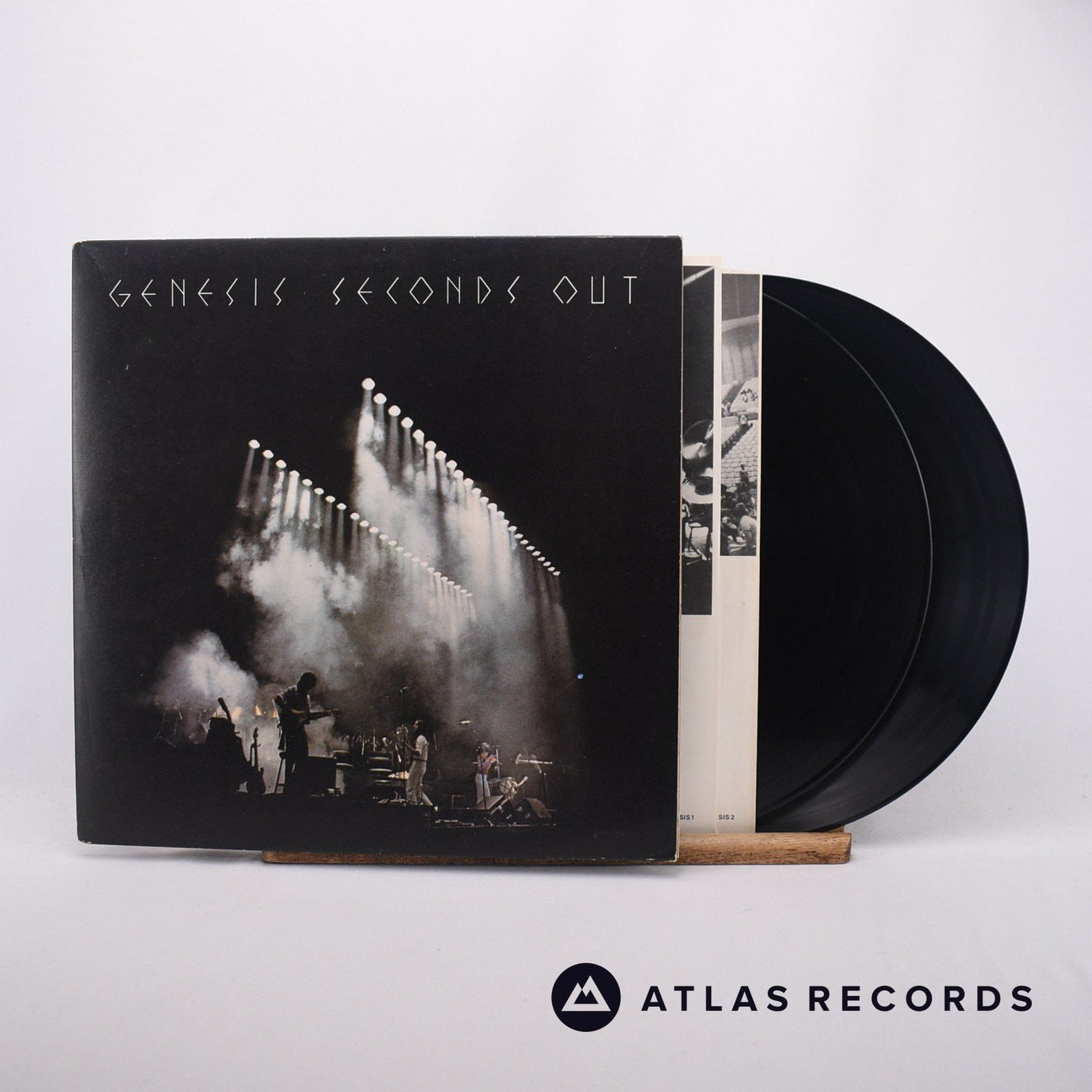 Genesis Seconds Out 2 x LP Vinyl Record - Front Cover & Record