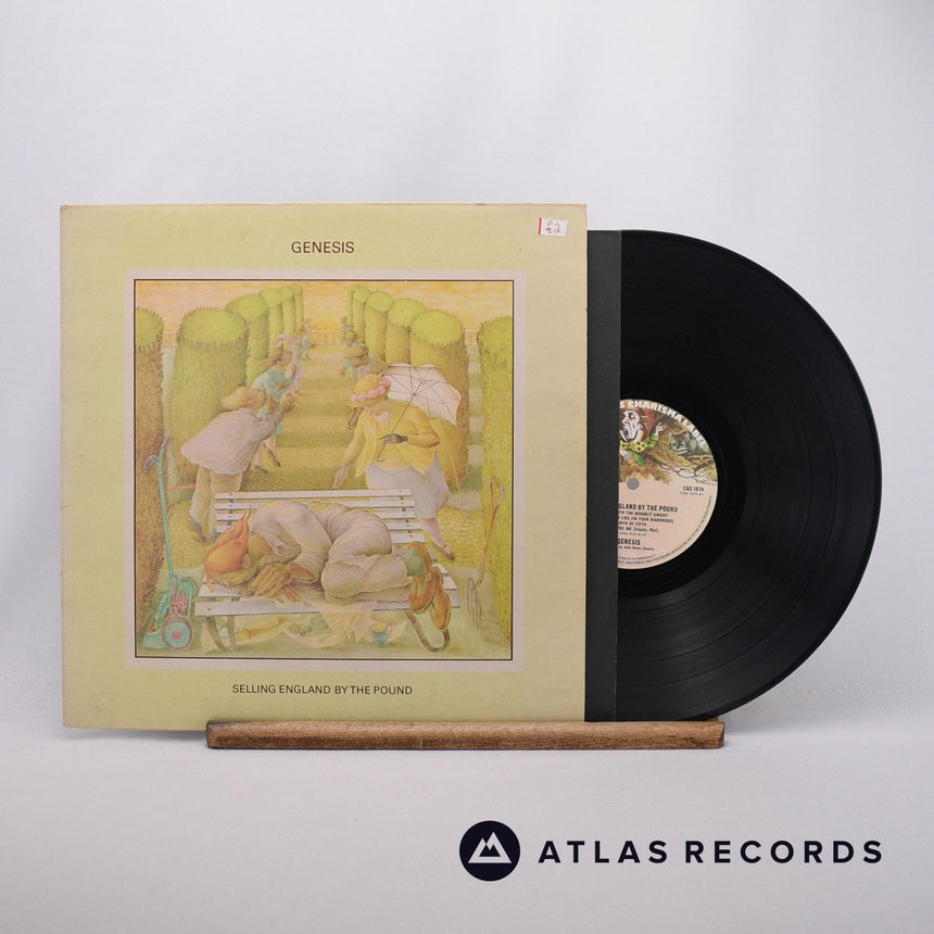 Genesis Selling England By The Pound LP Vinyl Record - Front Cover & Record