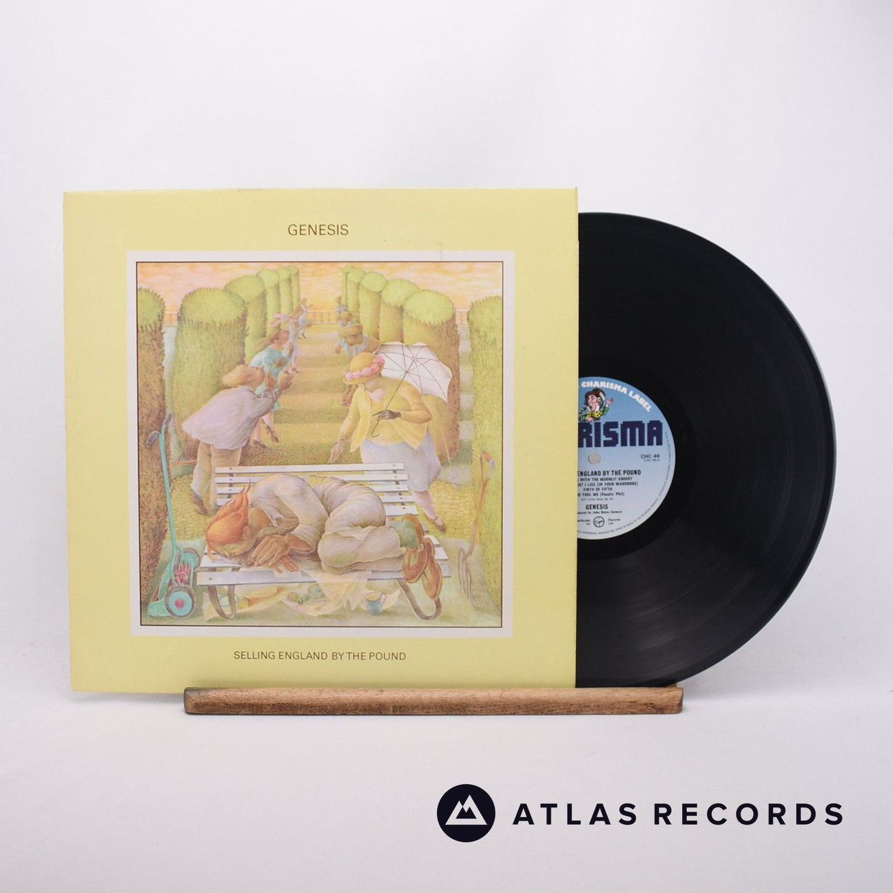 Genesis Selling England By The Pound LP Vinyl Record - Front Cover & Record