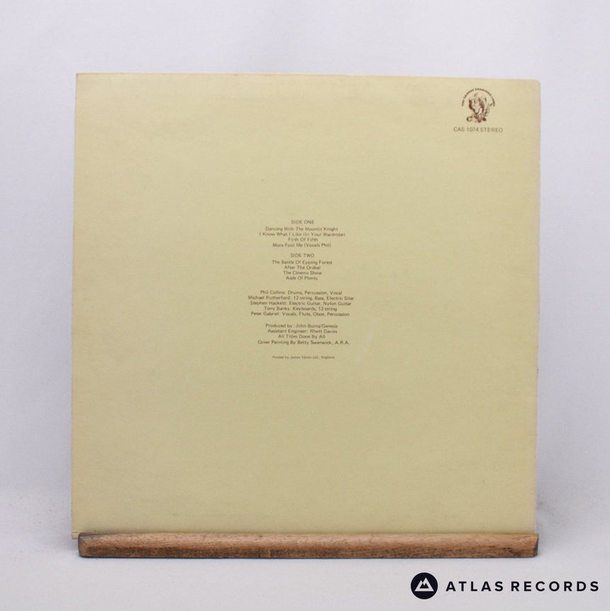 Genesis - Selling England By The Pound - Lyric Sheet LP Vinyl Record - VG+/VG+