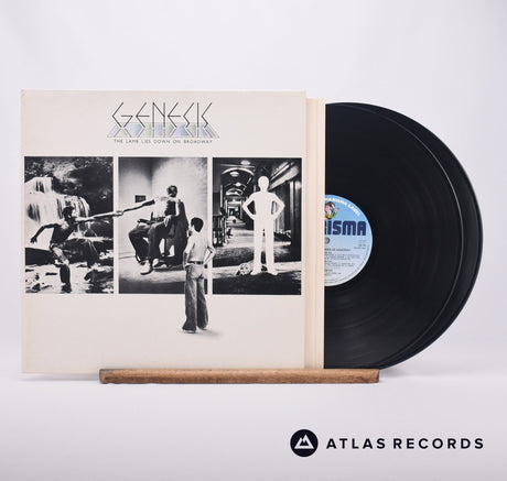 Genesis The Lamb Lies Down On Broadway Double LP Vinyl Record - Front Cover & Record