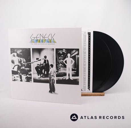 Genesis The Lamb Lies Down On Broadway 2 x LP Vinyl Record - Front Cover & Record
