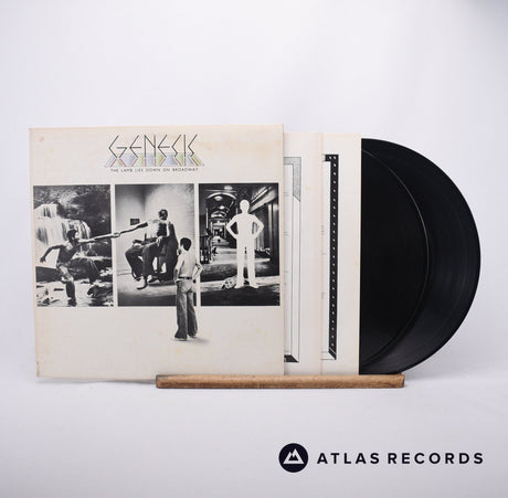 Genesis The Lamb Lies Down On Broadway 2 x LP Vinyl Record - Front Cover & Record