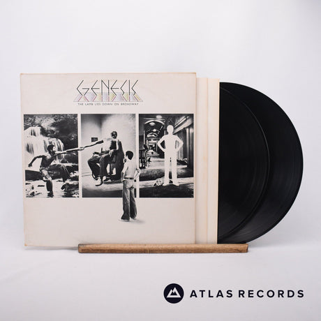Genesis The Lamb Lies Down On Broadway 2 x LP Vinyl Record - Front Cover & Record