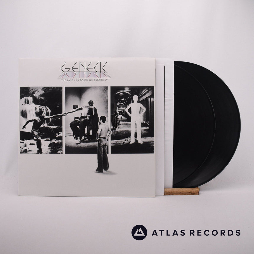 Genesis The Lamb Lies Down On Broadway 2 x LP Vinyl Record - Front Cover & Record