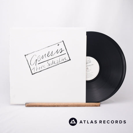 Genesis Three Sides Live 2 x LP Vinyl Record - Front Cover & Record