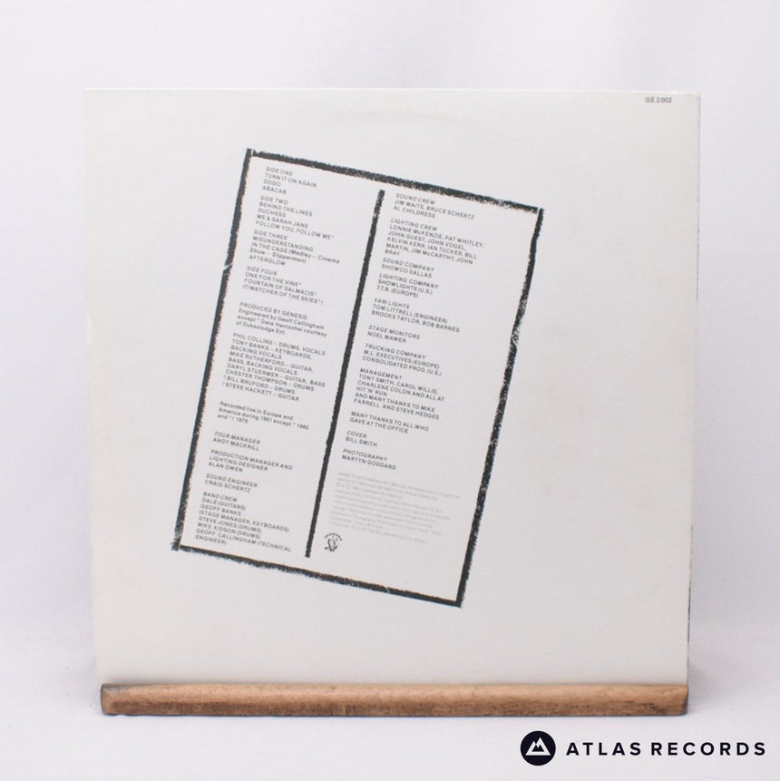 Genesis - Three Sides Live - Reissue Gatefold 2 x LP Vinyl Record - EX/EX