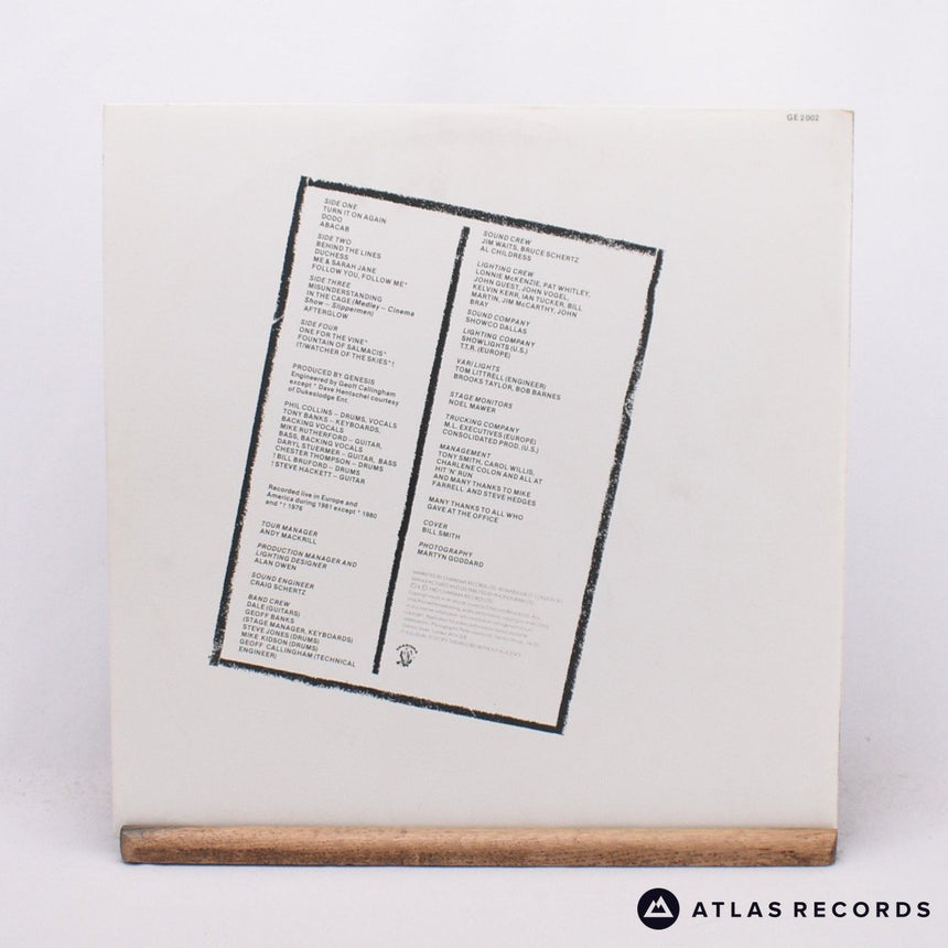Genesis - Three Sides Live - A//1 B//1 C//1 D//1 2 x LP Vinyl Record - EX/EX