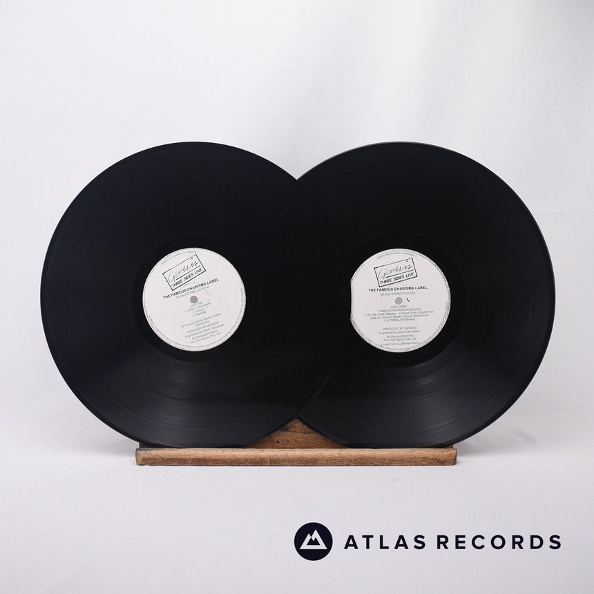 Genesis - Three Sides Live - Reissue Gatefold 2 x LP Vinyl Record - EX/EX