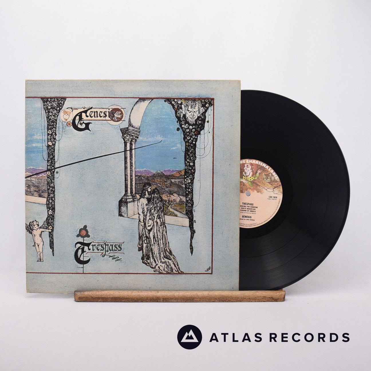 Genesis Trespass LP Vinyl Record - Front Cover & Record
