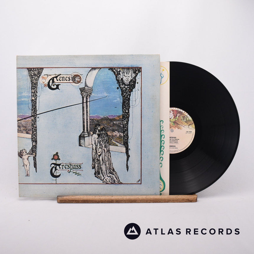 Genesis Trespass LP Vinyl Record - Front Cover & Record