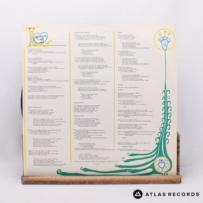 Genesis - Trespass - Lyric Sheet Reissue Gatefold LP Vinyl Record - EX/EX