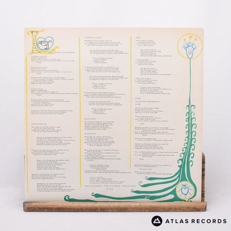 Genesis - Trespass - Lyric Sheet A//3 2Y//5 LP Vinyl Record - EX/EX
